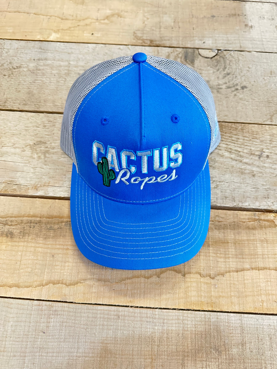 Trucker Hat Youth Cactus Ropes Hat Hooey® Youth Cactus Ropes Denim