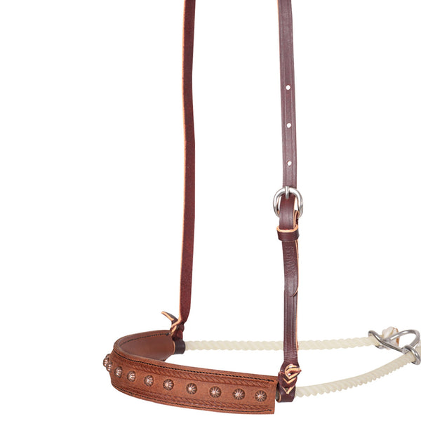 Martin Copper Dot Single Rope Leather Covered Noseband