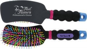 Professional Choice Curved Handle Rainbow Mane Brush