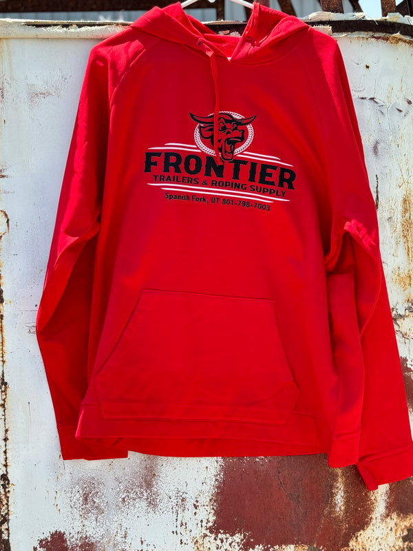 '24 Logo Hoodie in Athletic Red