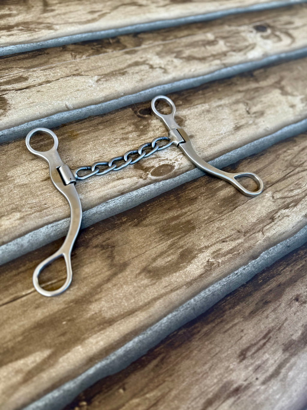 Classic Equine Chain Straight Shank Bit