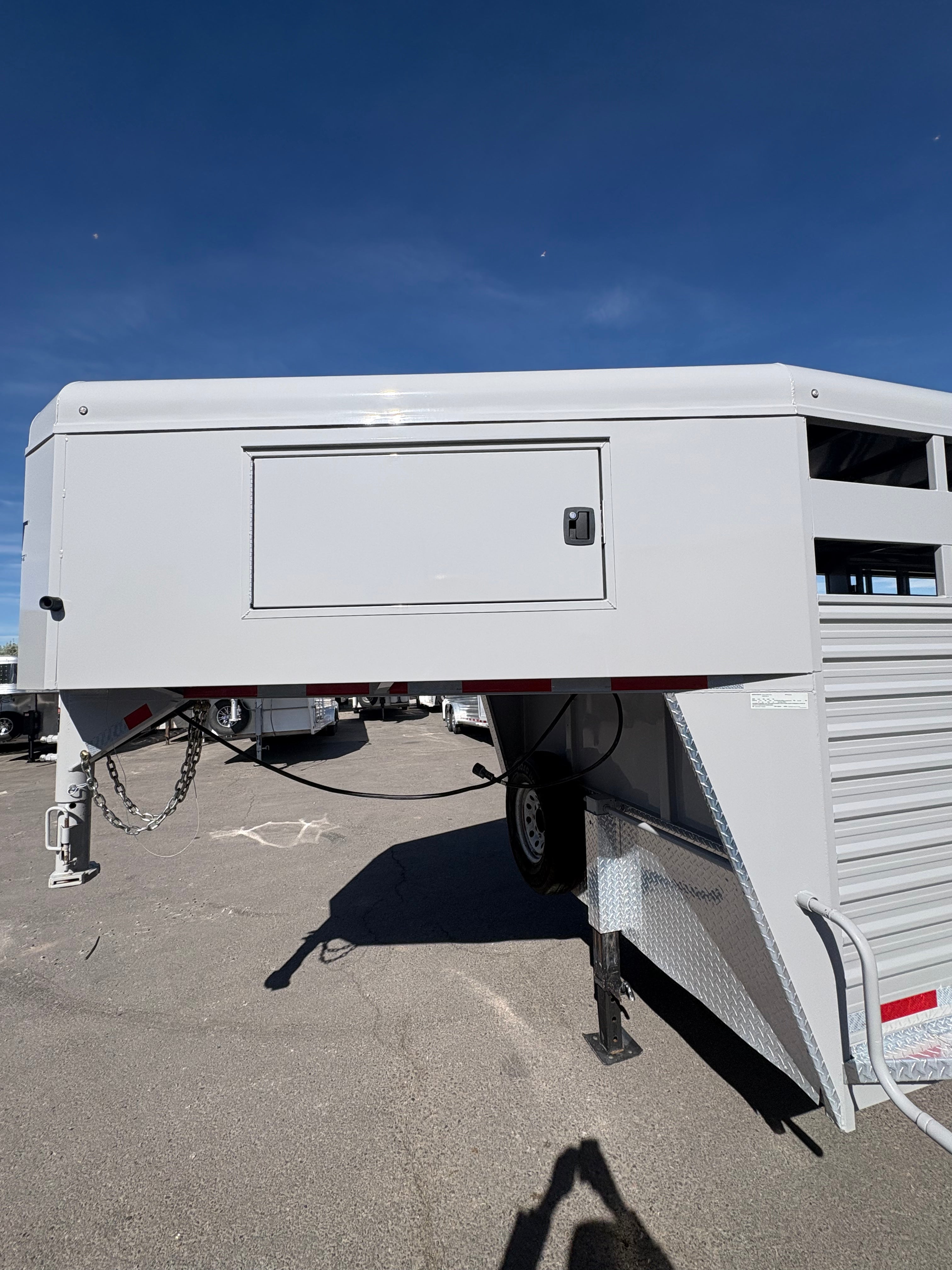 2025 Trails West Hot Shot Stock Trailer