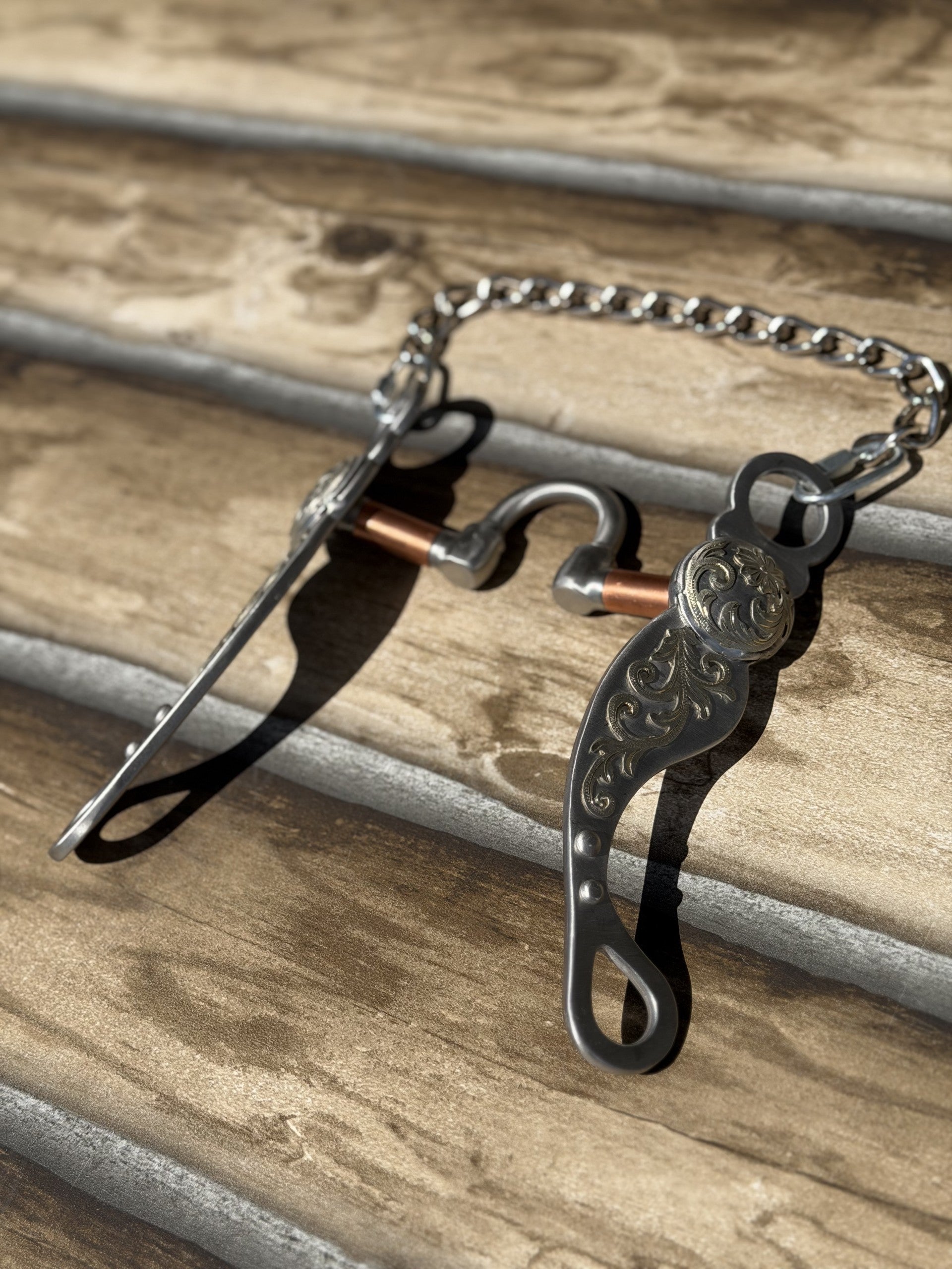 Classic Equine Roper Collection Short Shank Correction With Swivel Cheek