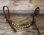 Martin Brass Ball Curb Strap