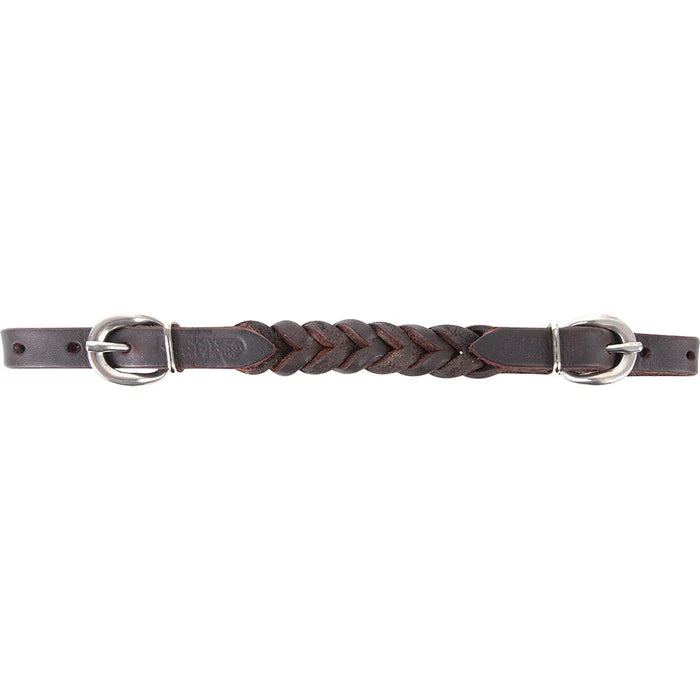 Latigo Blood Knot Curb Strap by Martin Saddlery