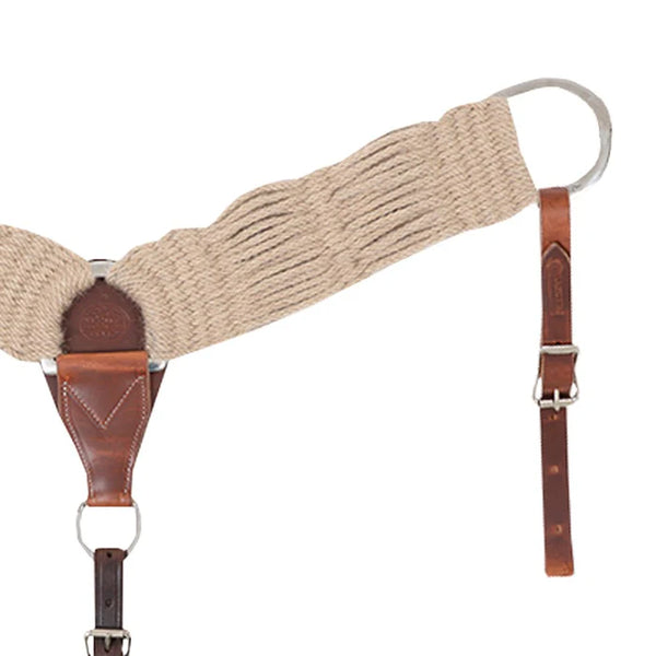 3' Natural Mohair Breast Collar by Martin Saddlery