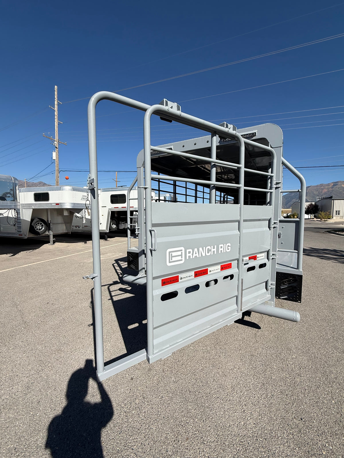 2027 Chute Help 24’ Cattleman Trailer #05081