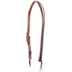 Martin Ranahan Floral Chocolate Split Ear Headstall