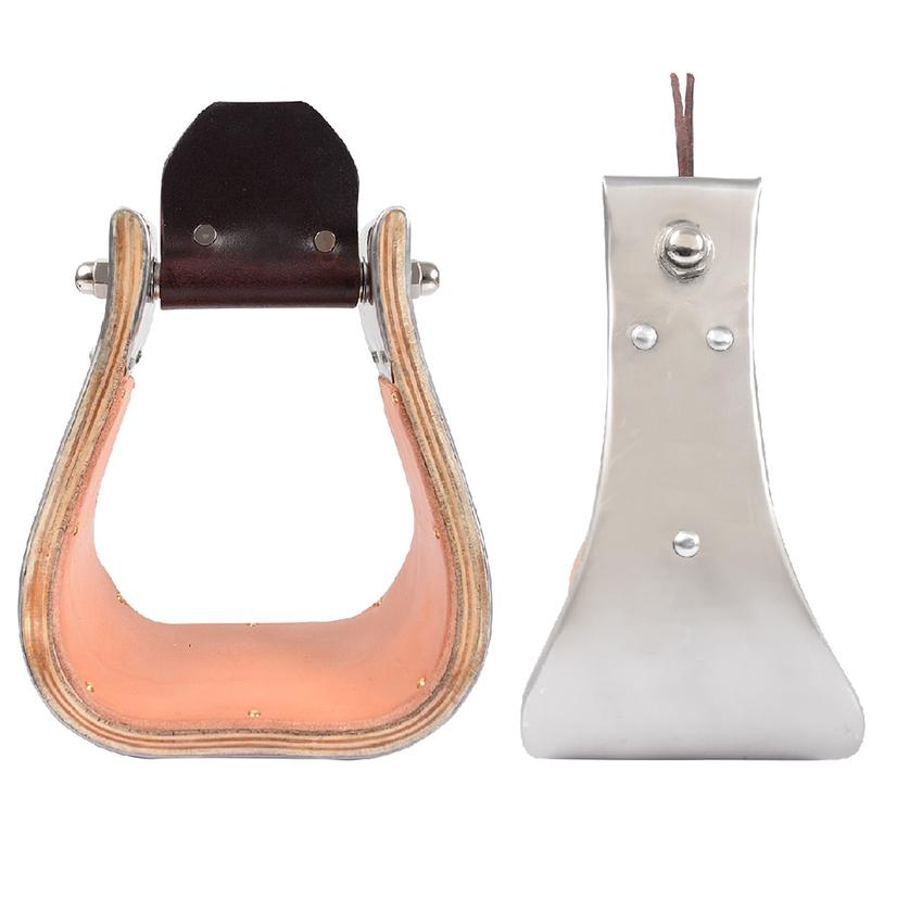 Martin Saddlery Monel Stirrup 4 inch