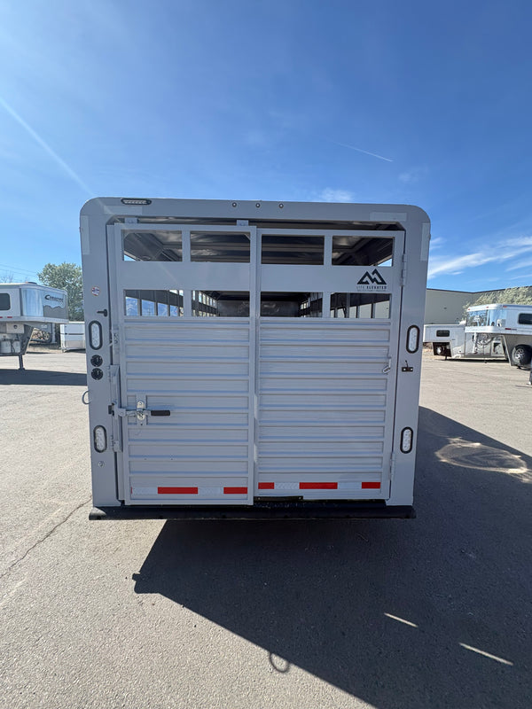 2025 Trails West Hot Shot Stock Trailer