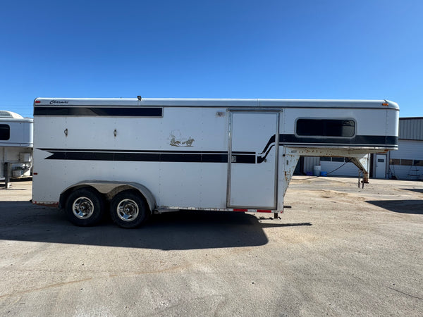 1999 Charmac 3 Horse Gooseneck