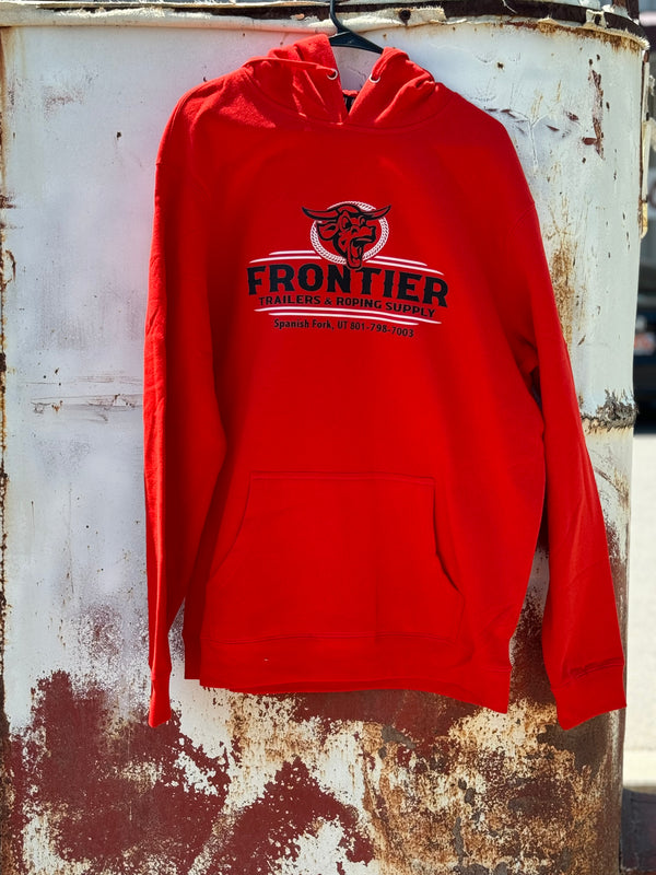 '24 Logo Hoodie in Red