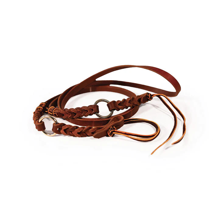 Professionals Choice Bleeding Heat Ring Roping Rein 5/8in