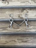 Classic Equine Performance Ring Gag with Twisted Wire