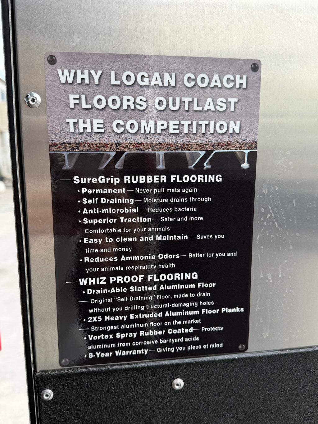 2026 Logan Coach Riot 4 Horse Trainers Tack #14358