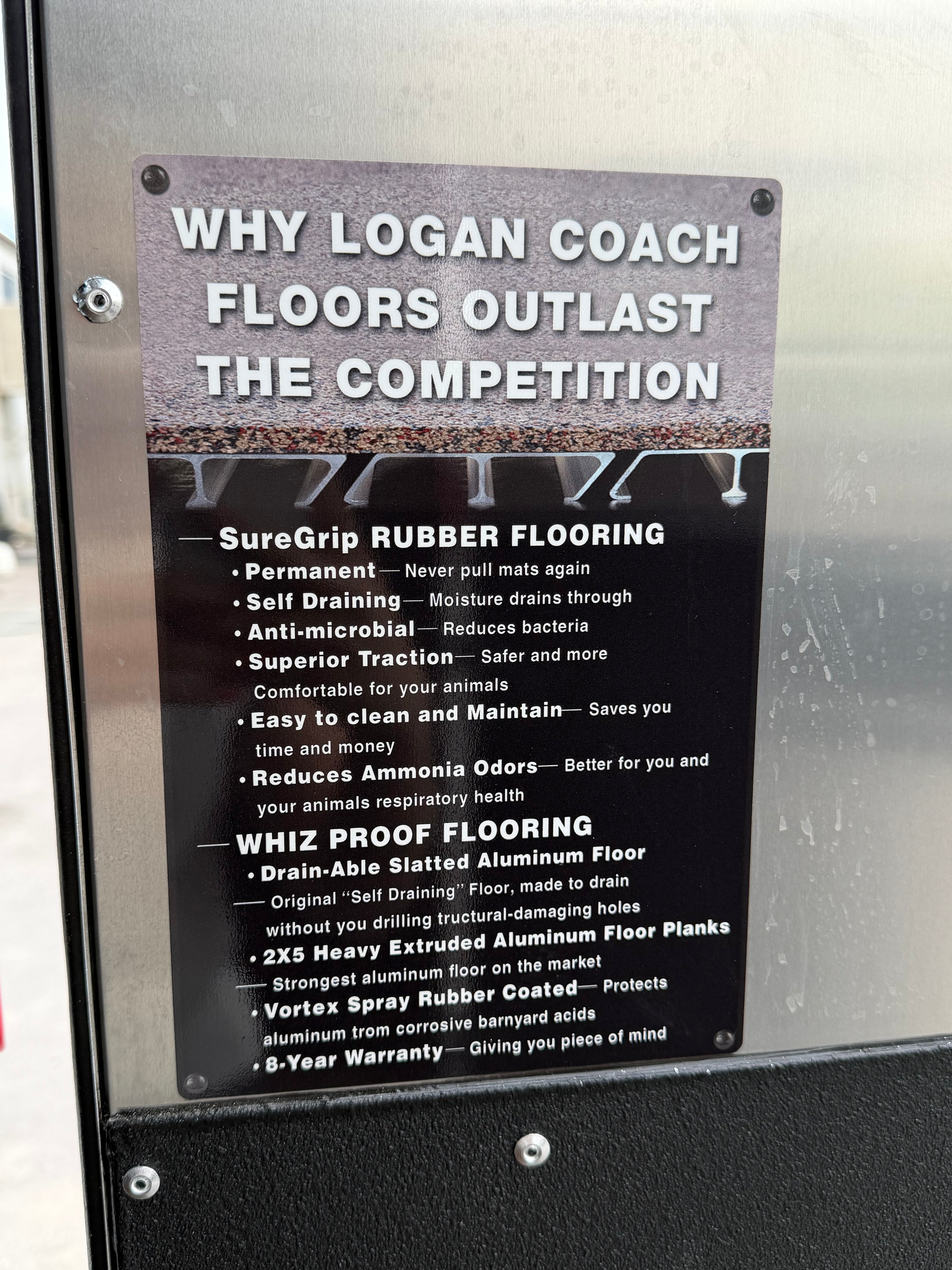 2026 Logan Coach Riot 4 Horse Trainers Tack #14358