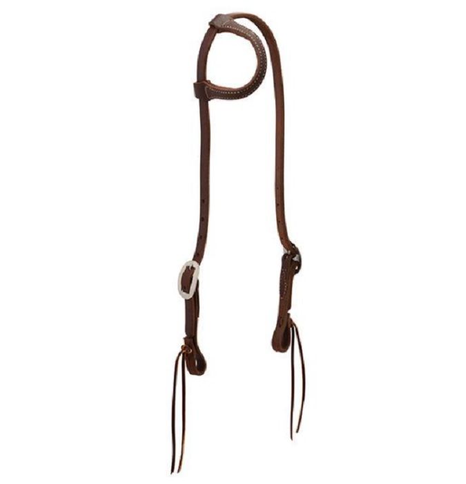 Weaver Working Tack Pineapple Knot Sliding Ear Headstall