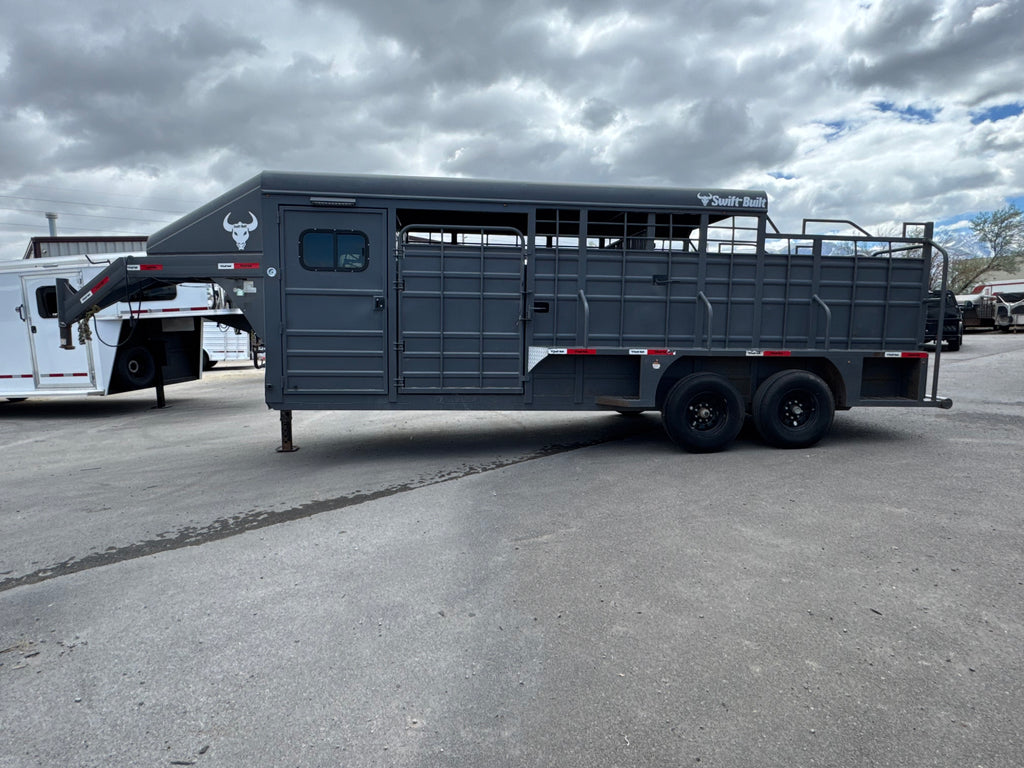 2021 Swift Built 22’ Stock Trailer