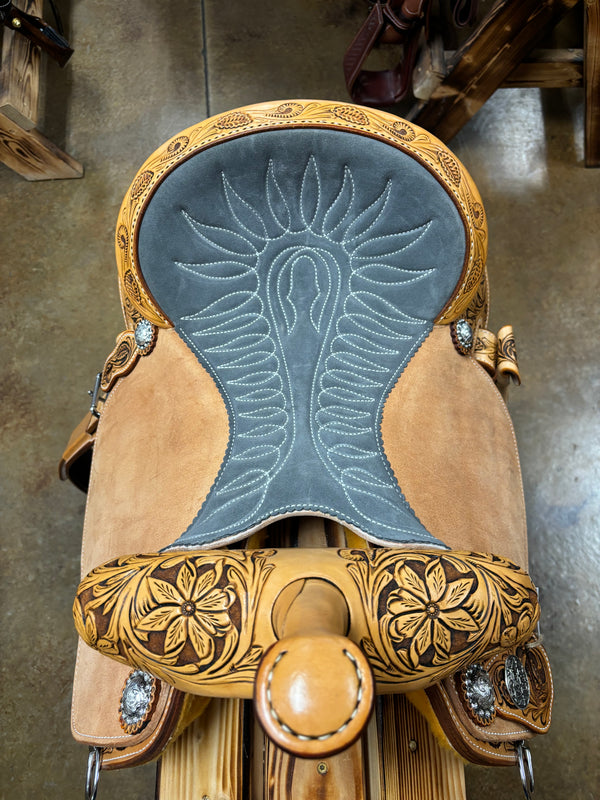 Martin Saddlery BTR Barrel Racing Saddle 14” #10315