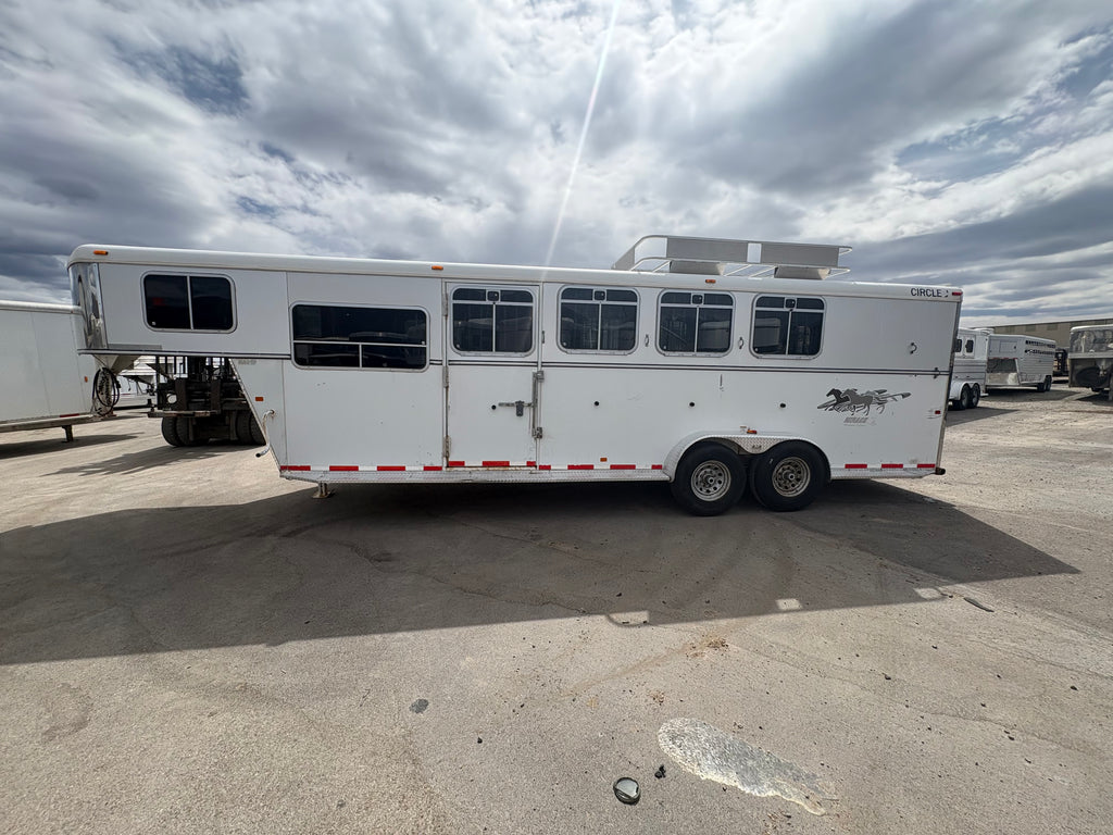 2007 Circle J Mirage 4 Horse Gooseneck