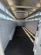 2025 Trails West Hot Shot Stock Trailer