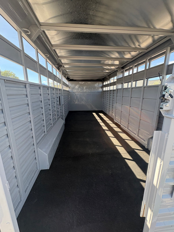 2025 Trails West Hot Shot Stock Trailer