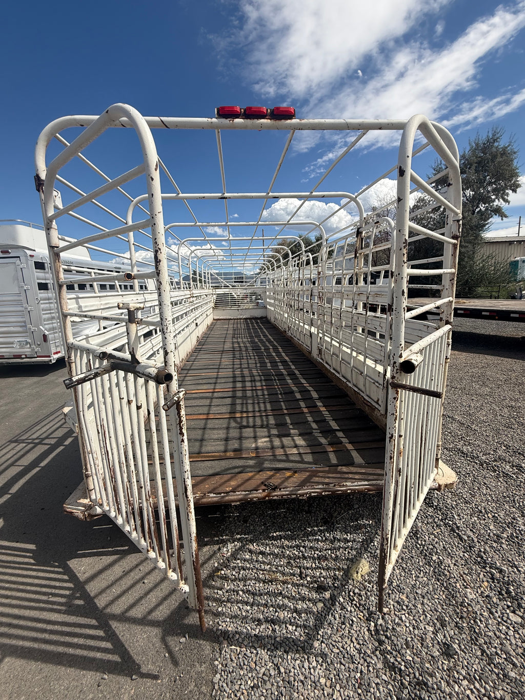 1995 Bar Top Cattle Trailer 32ft Long