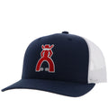 Hooey Punchy Navy/White 6 Panel