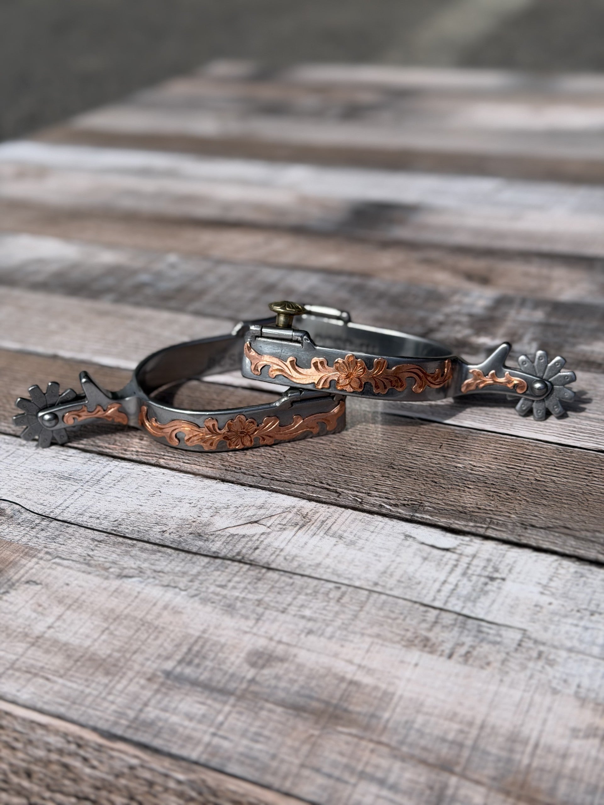 Professional Choice 3/4" Copper Scroll Spur