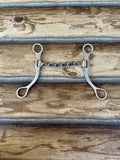 Classic Equine Chain Straight Shank Bit