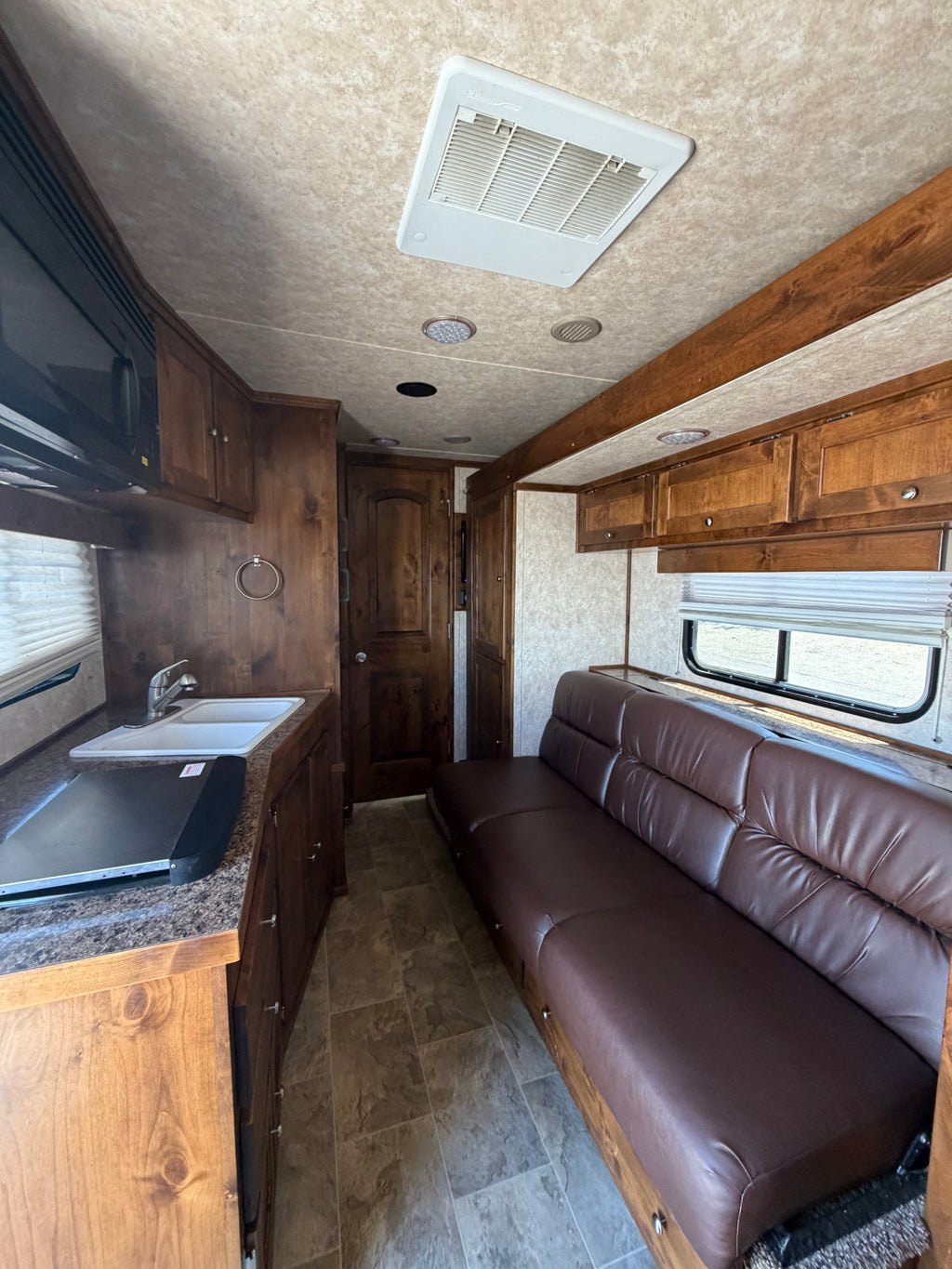 2018 Logan Coach Limited 4 Horse Living Quarters