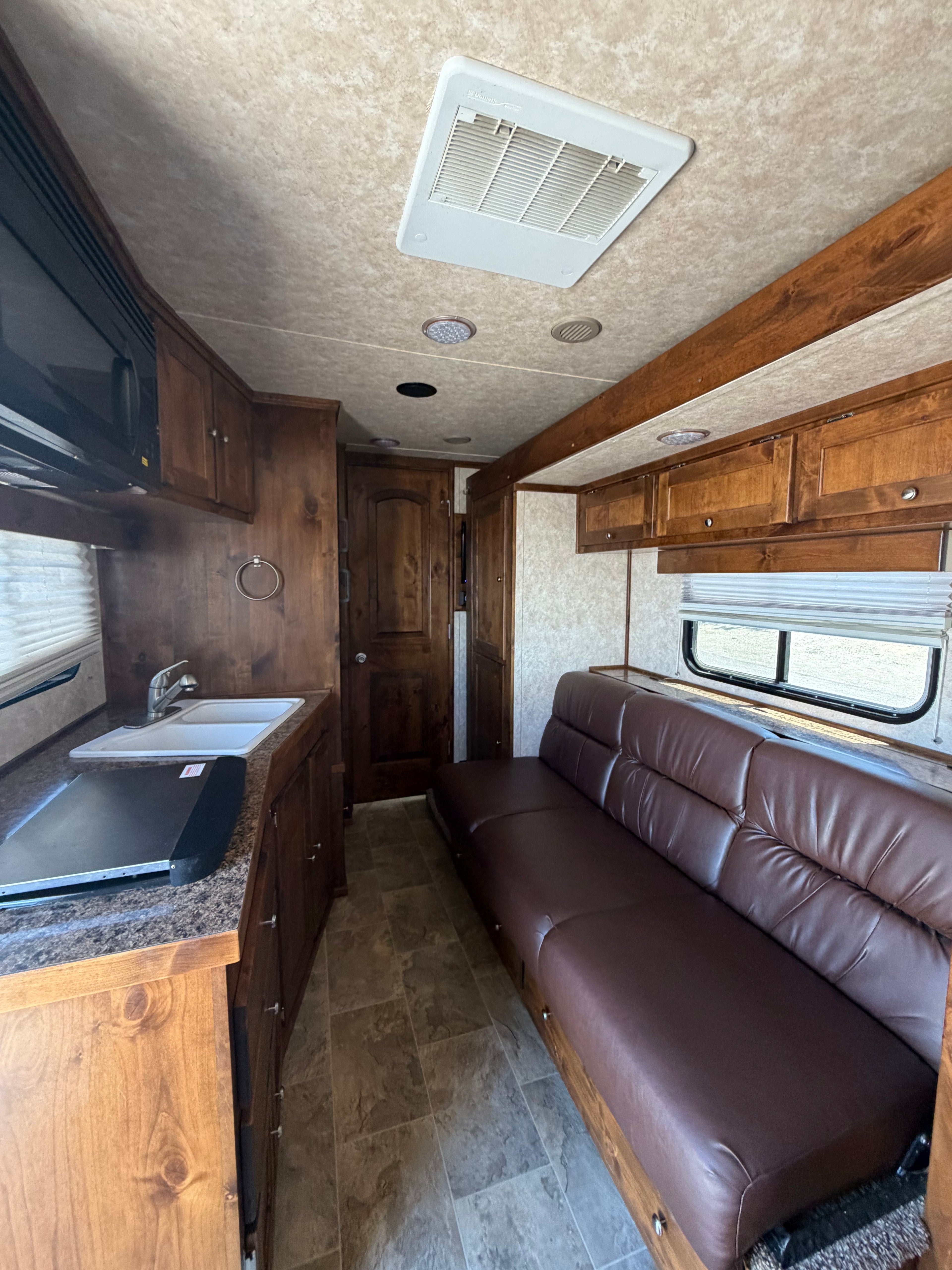 2018 Logan Coach Limited 4 Horse Living Quarters