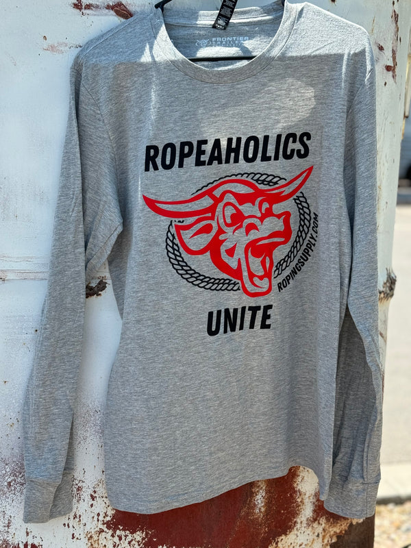 Ropeaholic Long Sleeve in Gray