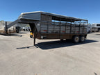 1998 W-W 16’ Gooseneck Stock Trailer