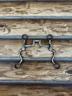 Classic Equine 8" Cavalry Cheek Browned Iron Square Hinge Port