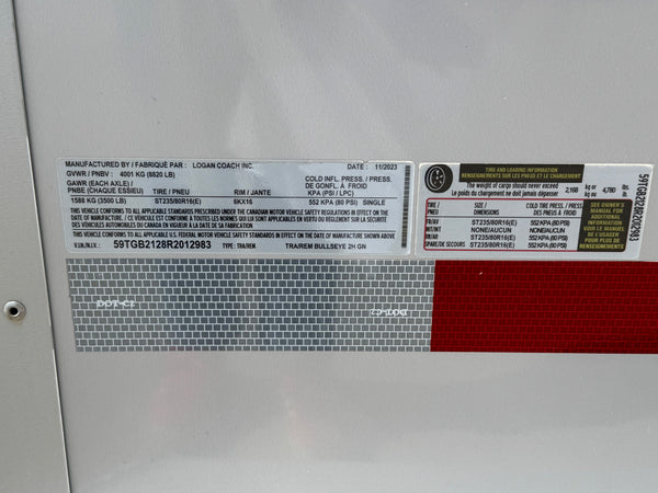 2025 Bullseye 2 Horse GN #12983