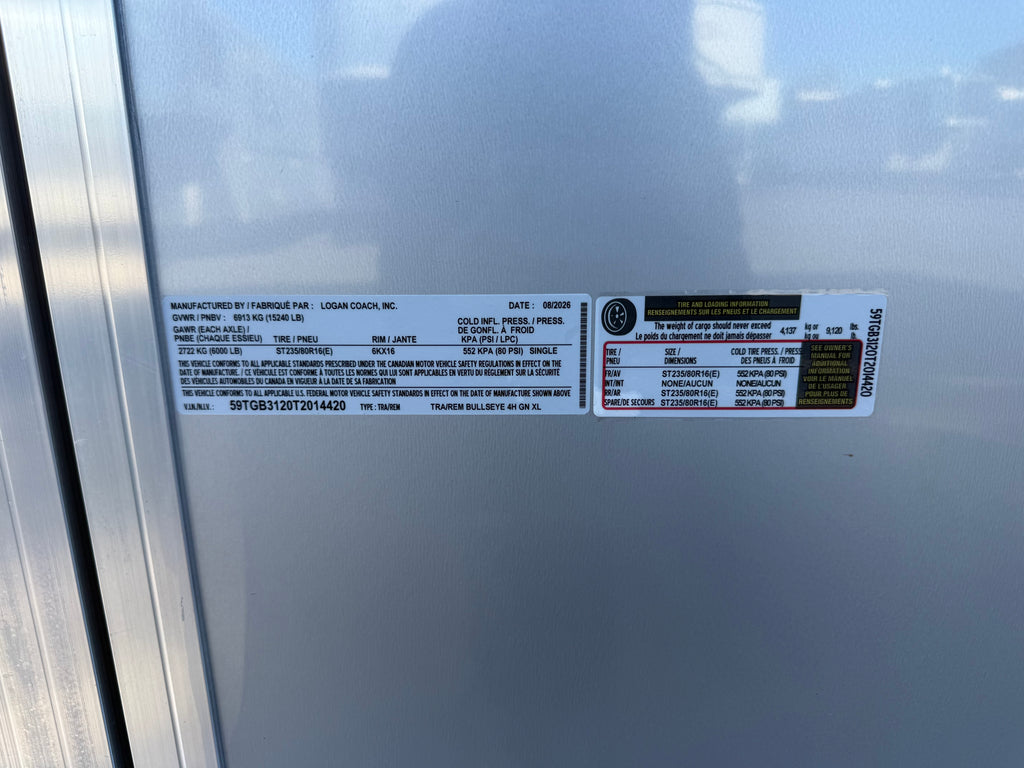 2027 Logan Coach Bullseye XL DMD #14420