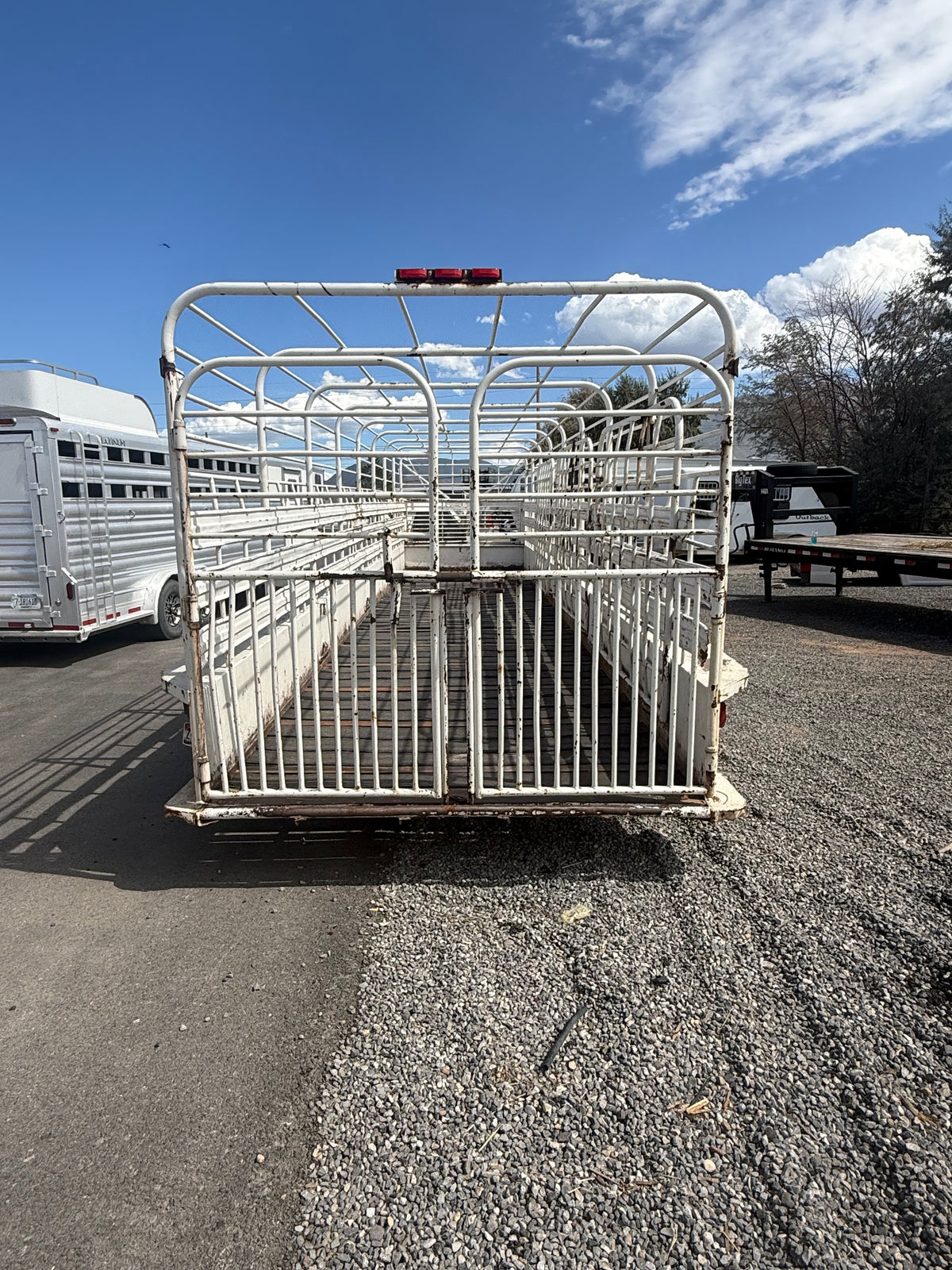 1995 Bar Top Cattle Trailer 32ft Long