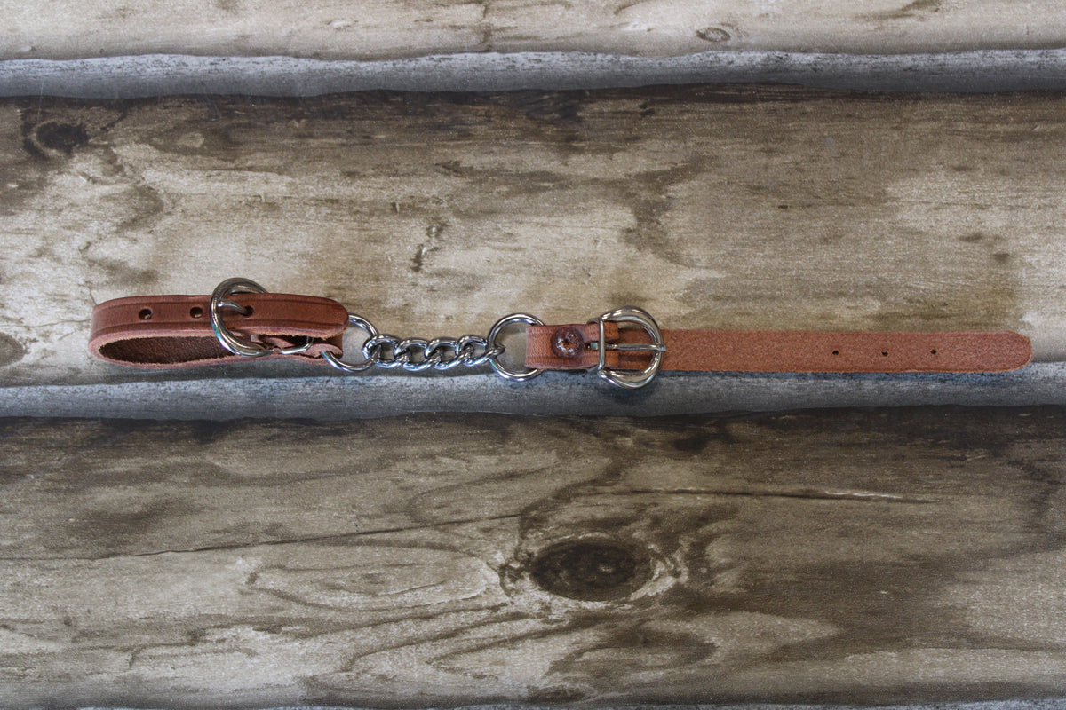 Berlin Harness Single Chain Curb Strap 5/8