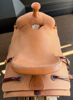Frontier Natural Roughout 14.5” Team Roper Saddle