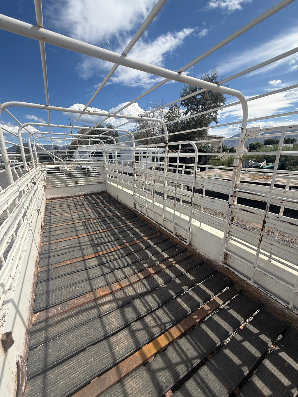 1995 Bar Top Cattle Trailer 32ft Long