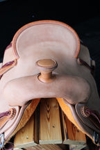 Frontier Natural Roughout 14.5'' Roper Saddle
