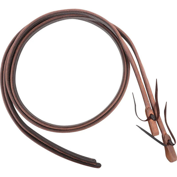 Martin Split Reins 5/8-inch Thick Tied Ends with Double Stitched Heavy