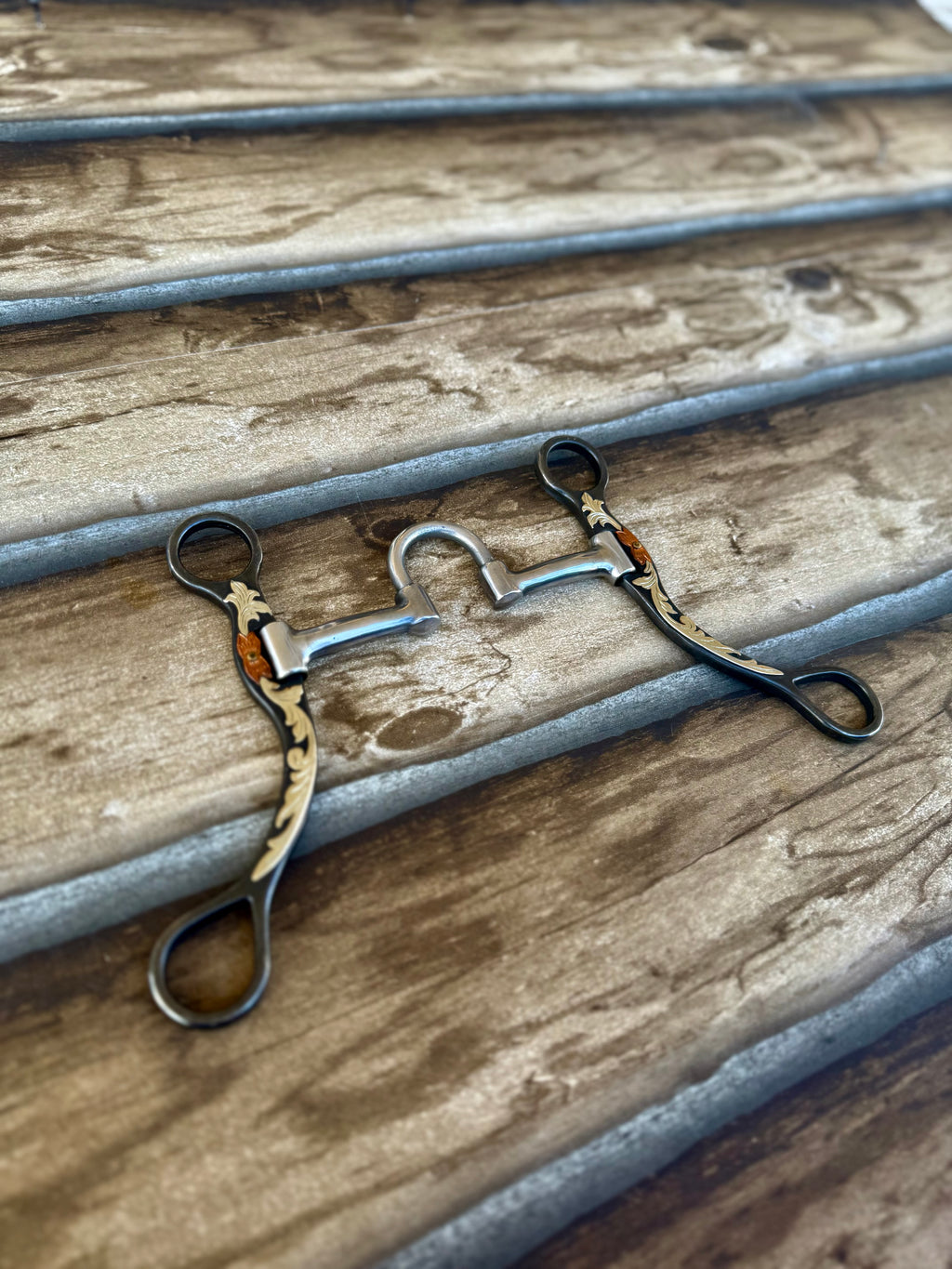 Classis Equine Browned Iron 6" Correction Bit