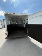 2009 American 4 horse Trailer #01544