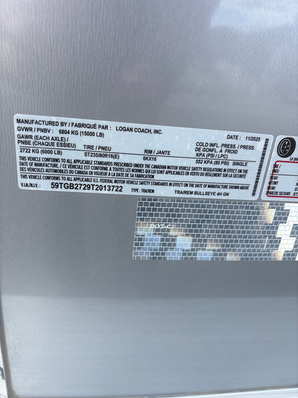 2026 Logan Coach Bullseye 4 horse