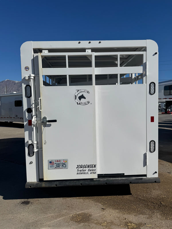 2023 Trails West 17’ Bumper Pull Stock Trailer