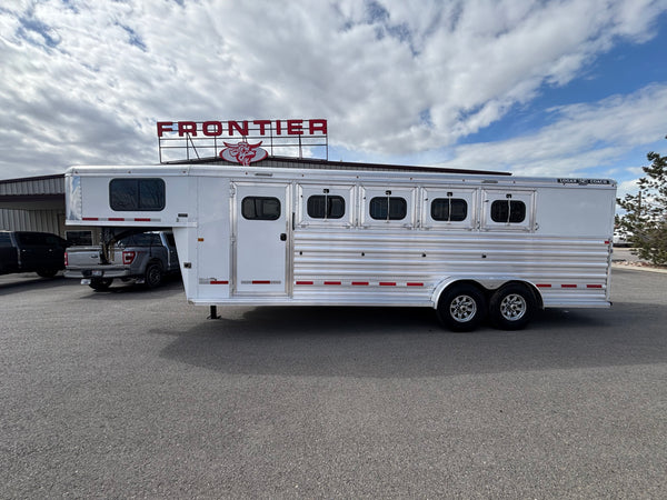 2025 Logan Coach Riot 4 Horse Trailer #13694