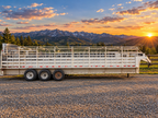 1995 Bar Top Cattle Trailer 32ft Long