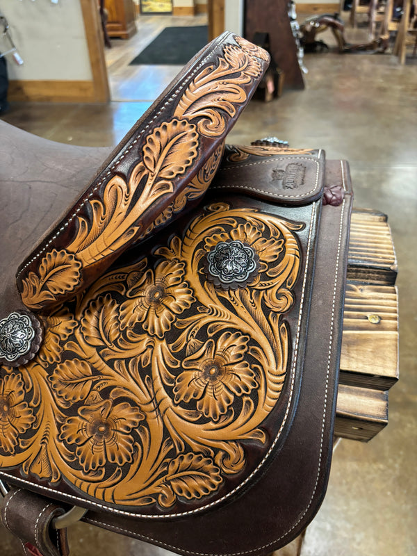 Frontier Roper Saddle #2 14.5 in